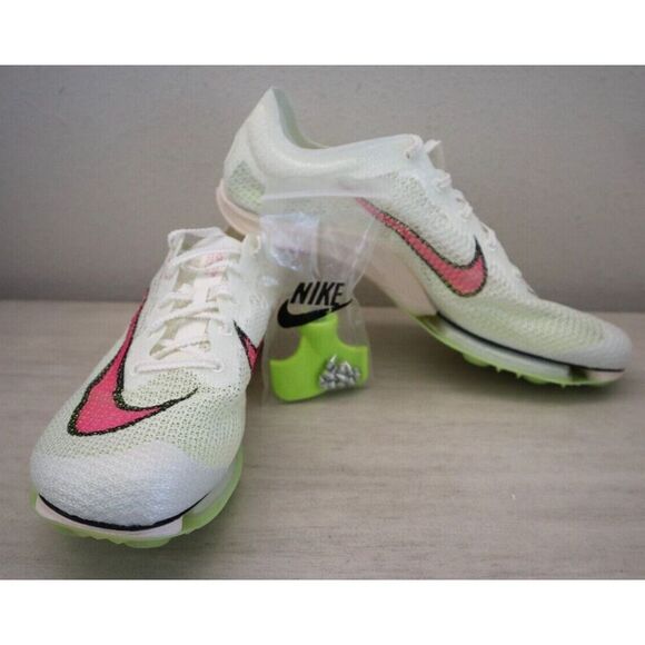 Nike CD4385-101 Men's Sz 15 White Air Zoom Victory Running Spikes $190 - Picture 1 of 9